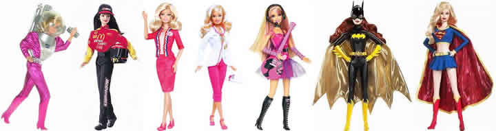 a sokoldal Barbie baba